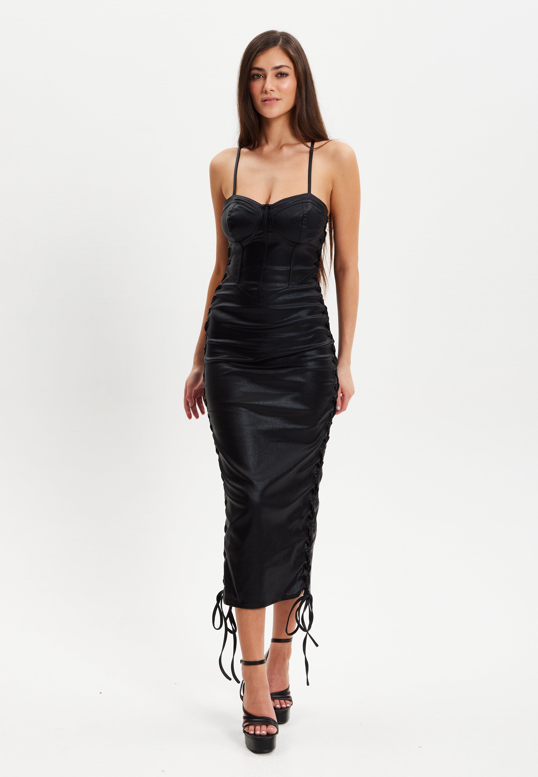lycra midi dress Maura Lycra Midi Dress Retrofete