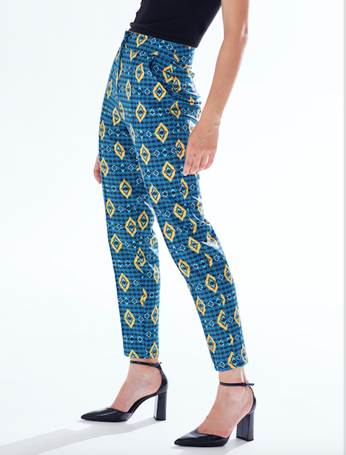 Printed cigarette discount trousers