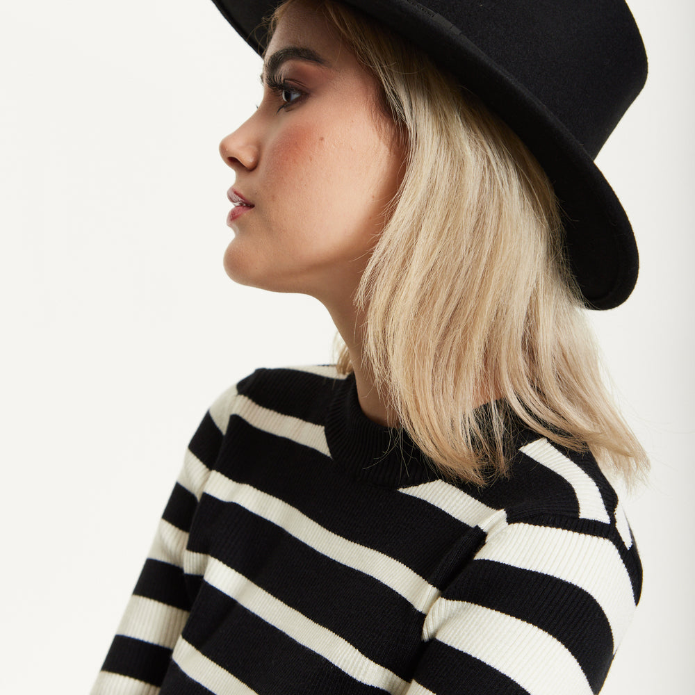 
                  
                    Black Wool Fedora Hat
                  
                