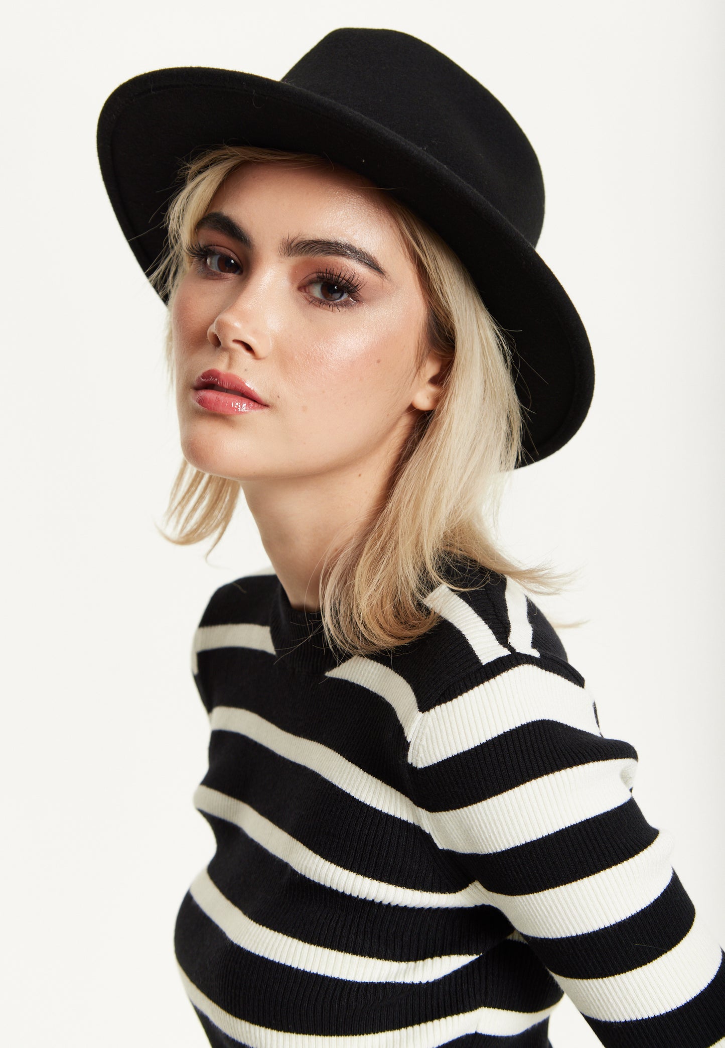 
                  
                    Black Wool Fedora Hat
                  
                