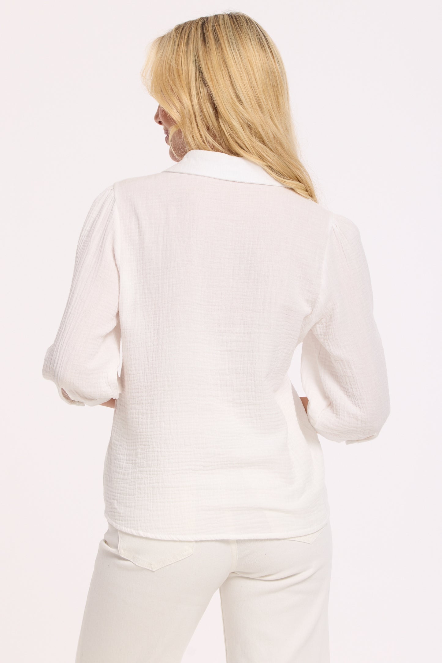 
                  
                    Indigo Embroidered Cotton Blouse
                  
                