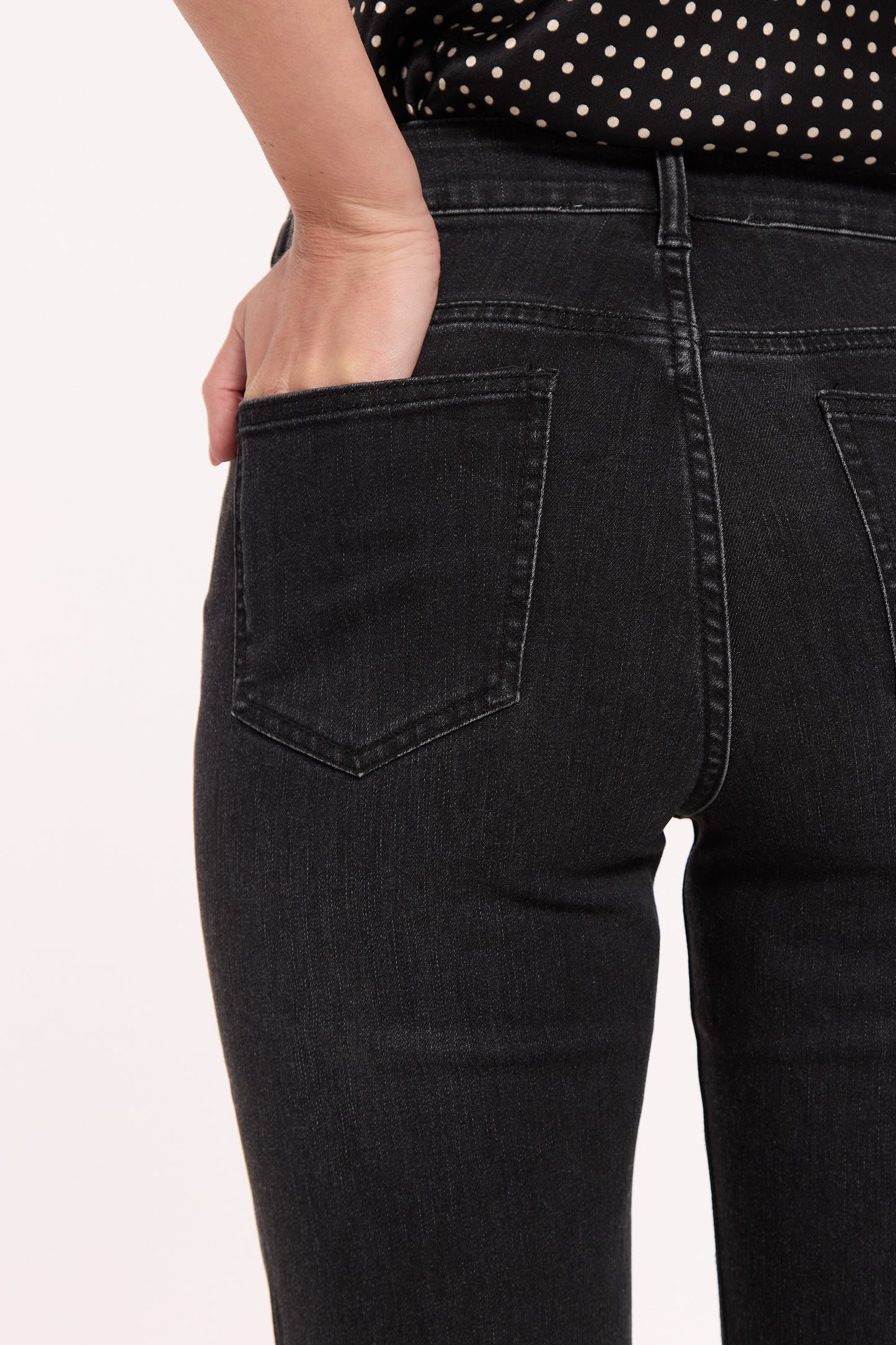 
                  
                    Black High Waisted Flare Jeans
                  
                