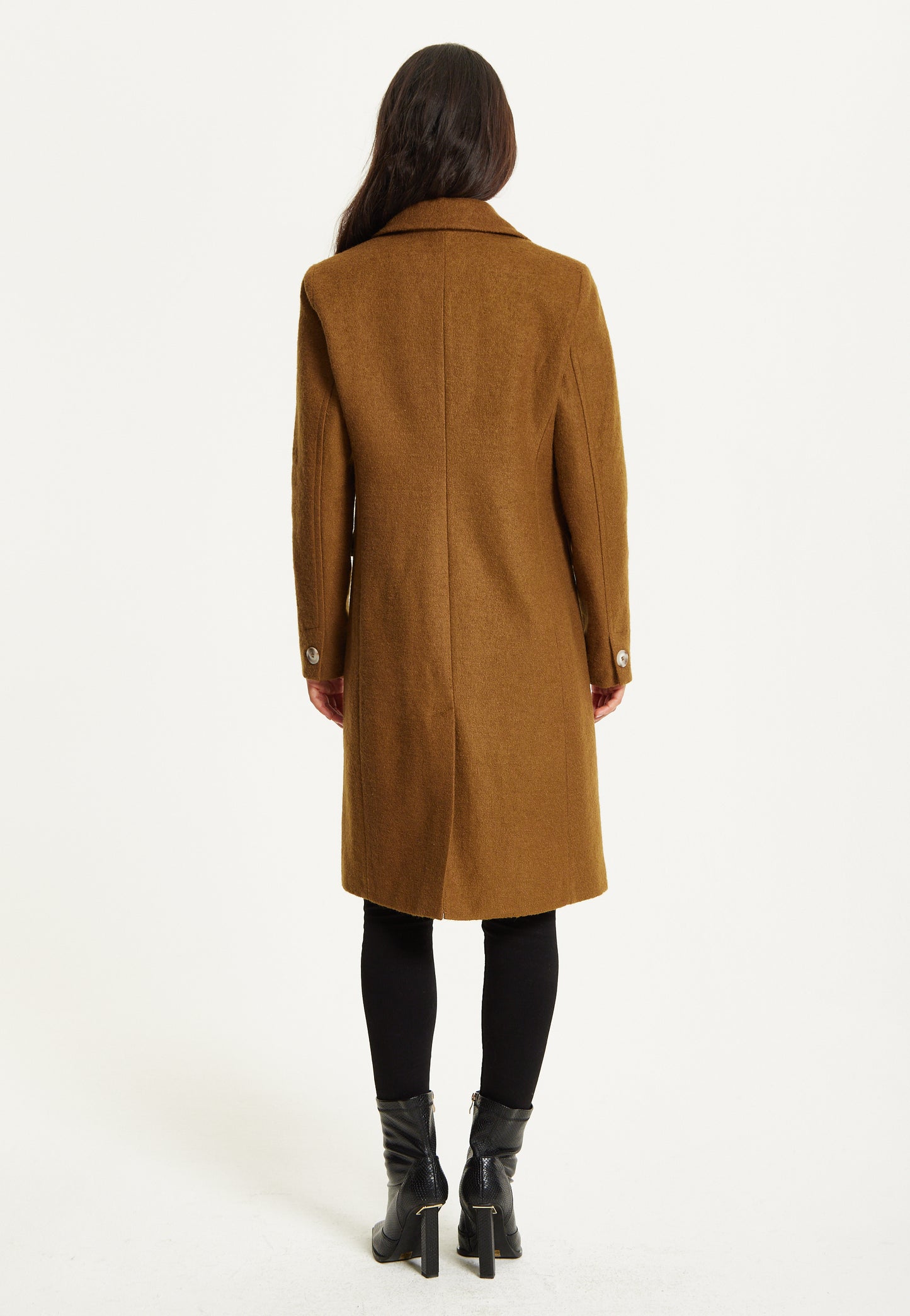 
                  
                    Camel Wool Blend Double Breasted Coat
                  
                