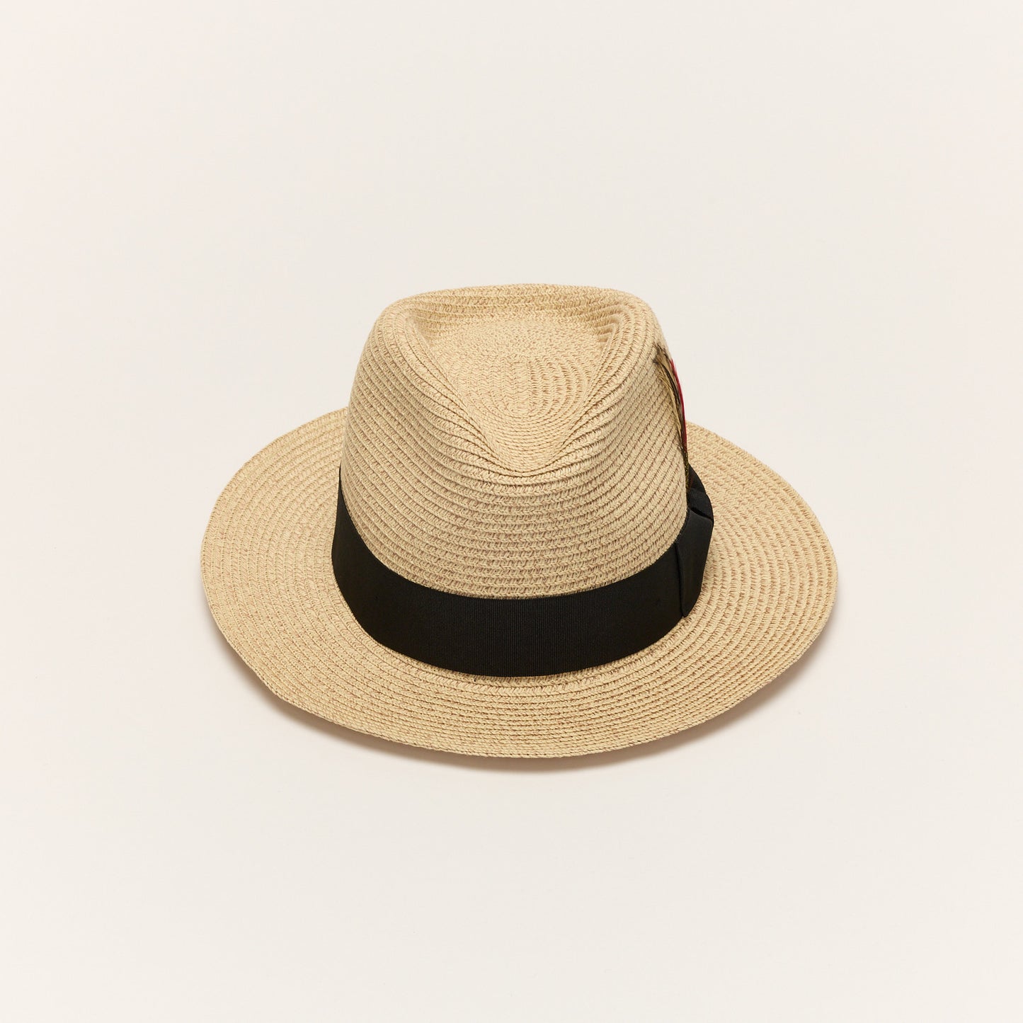 
                  
                    Stone Paper Straw Fedora Hat With Ribbon Band
                  
                