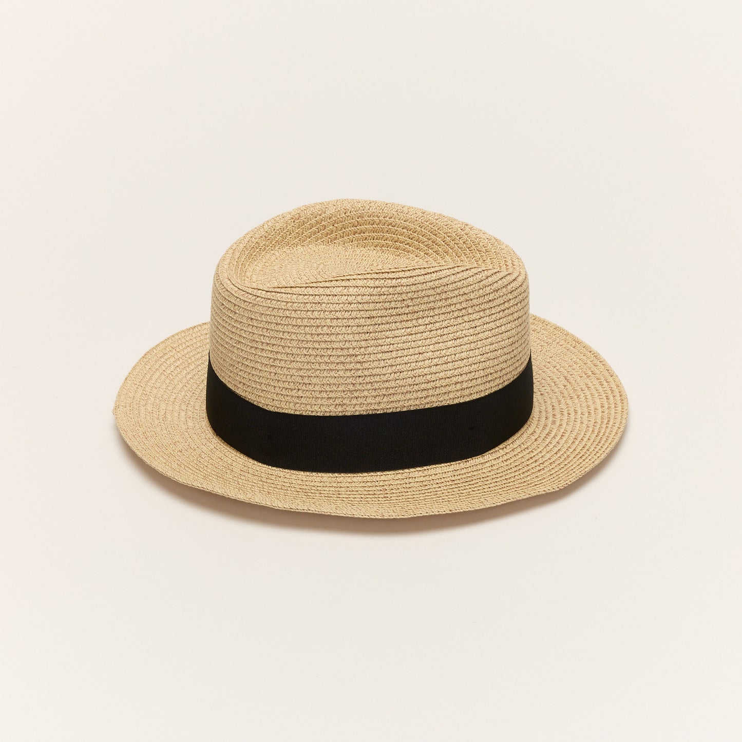 
                  
                    Stone Paper Straw Fedora Hat With Ribbon Band
                  
                