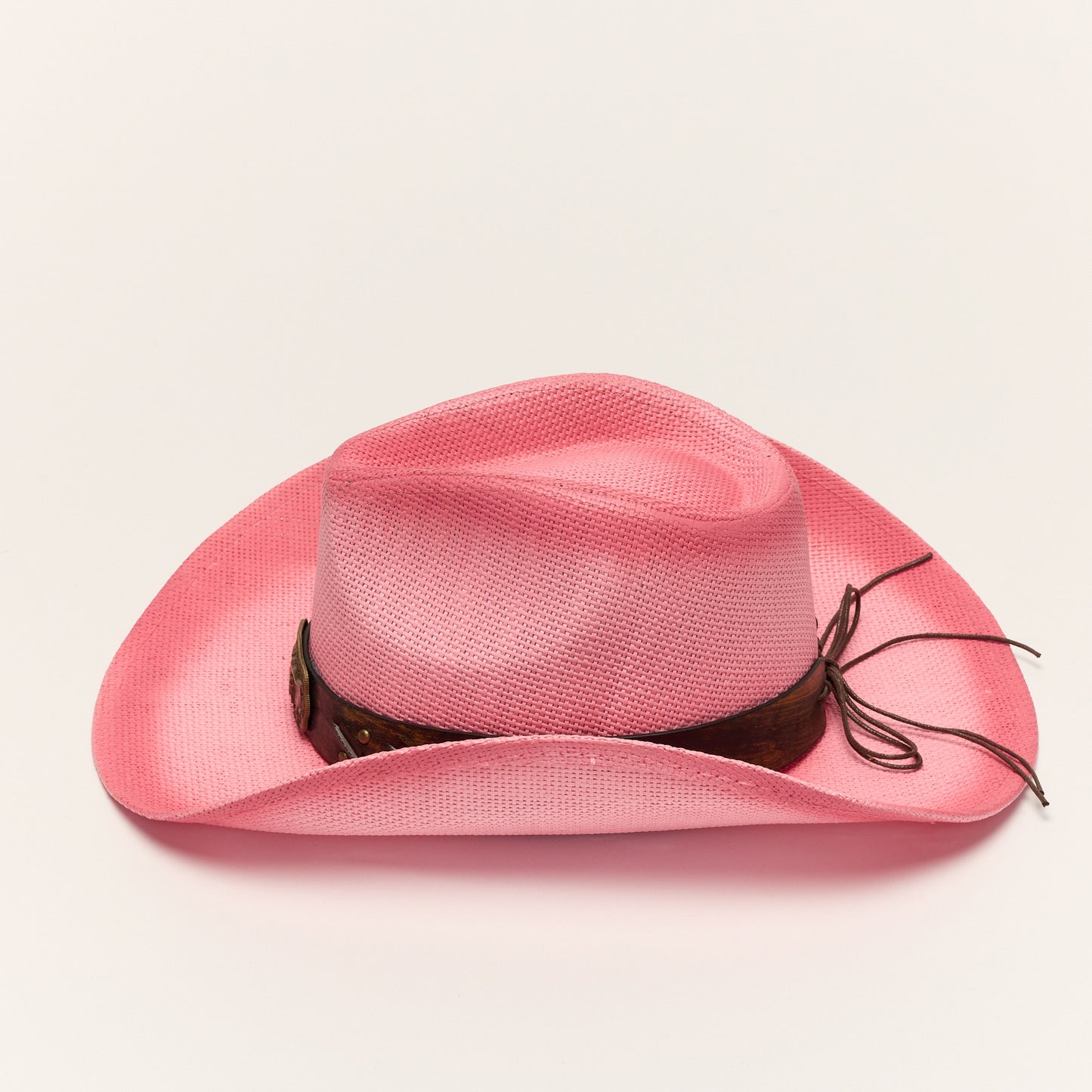
                  
                    Pink Summer Straw Cowboy Hat Western Style
                  
                