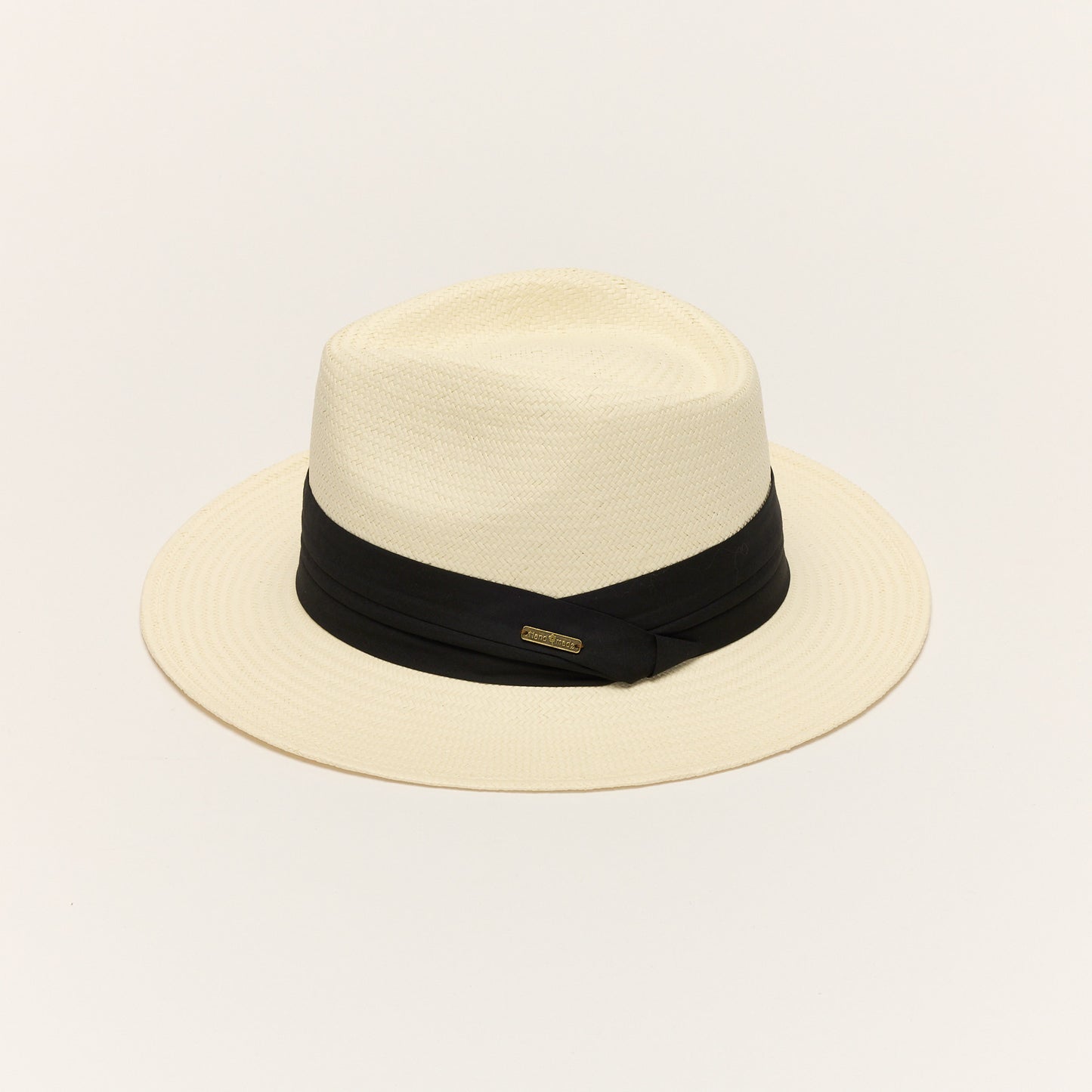 
                  
                    Ivory Classic Panama Straw Fedora Hat
                  
                