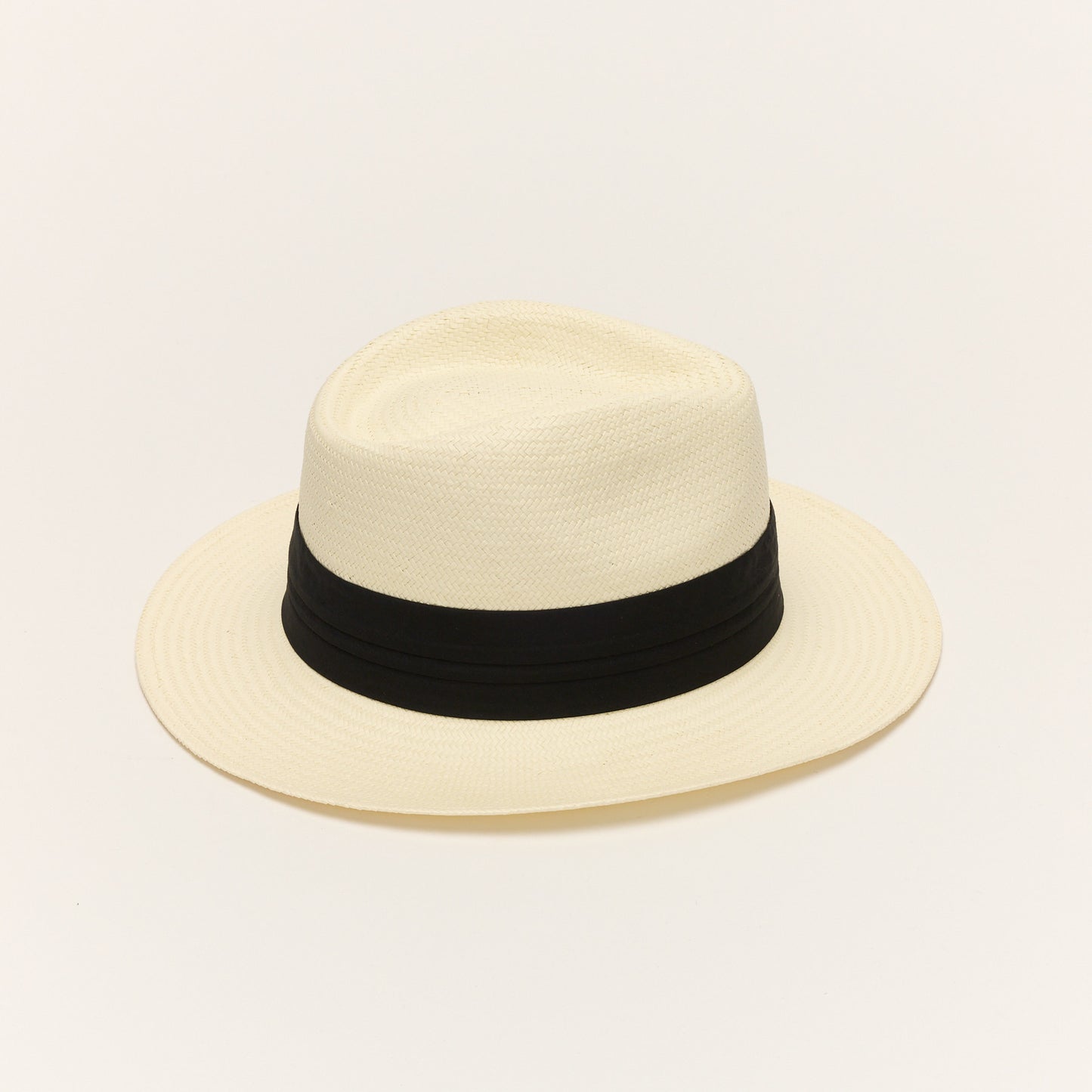 
                  
                    Ivory Classic Panama Straw Fedora Hat
                  
                