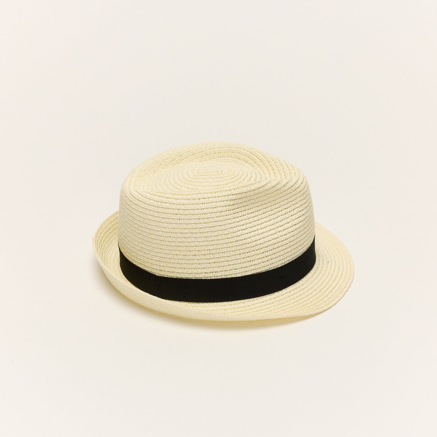 
                  
                    Cream Summer Straw Trilby Hat With Feather
                  
                