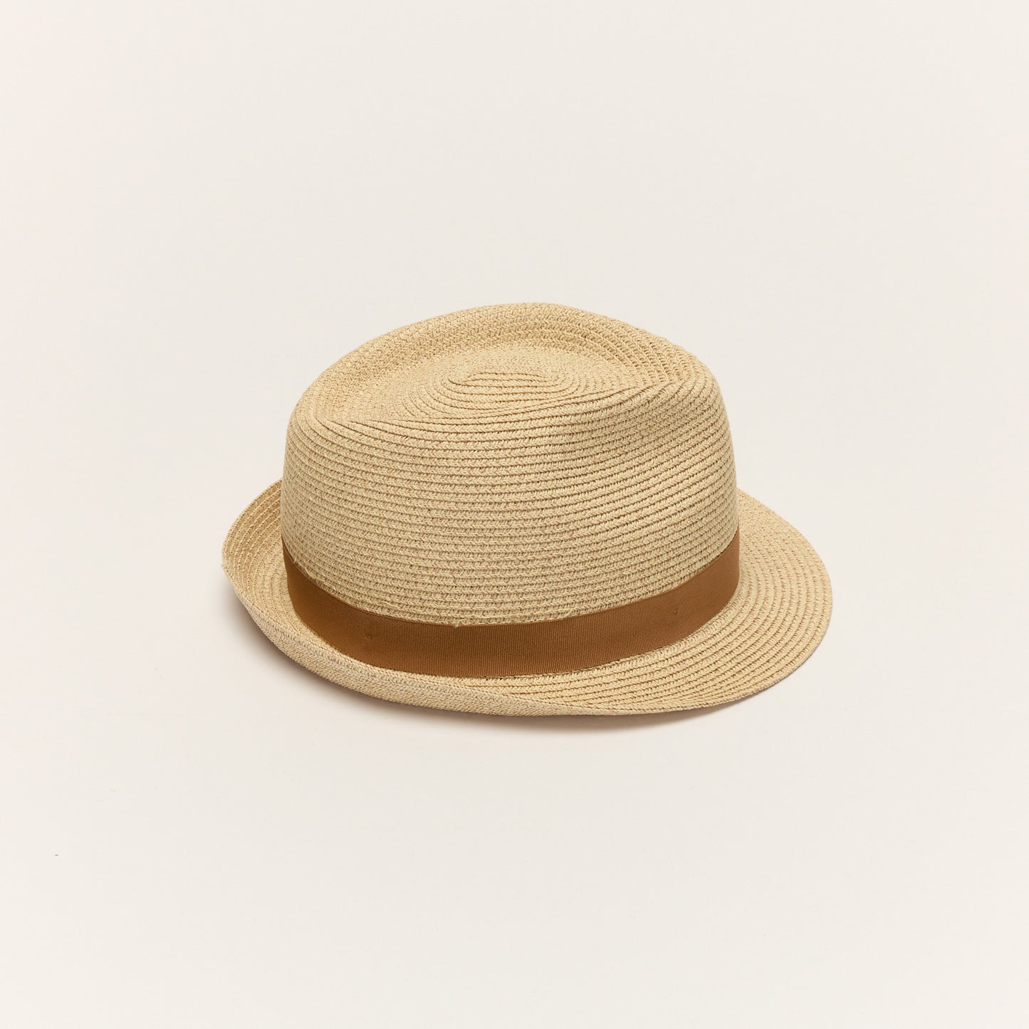
                  
                    Natural Summer Straw Trilby Hat With Feather
                  
                
