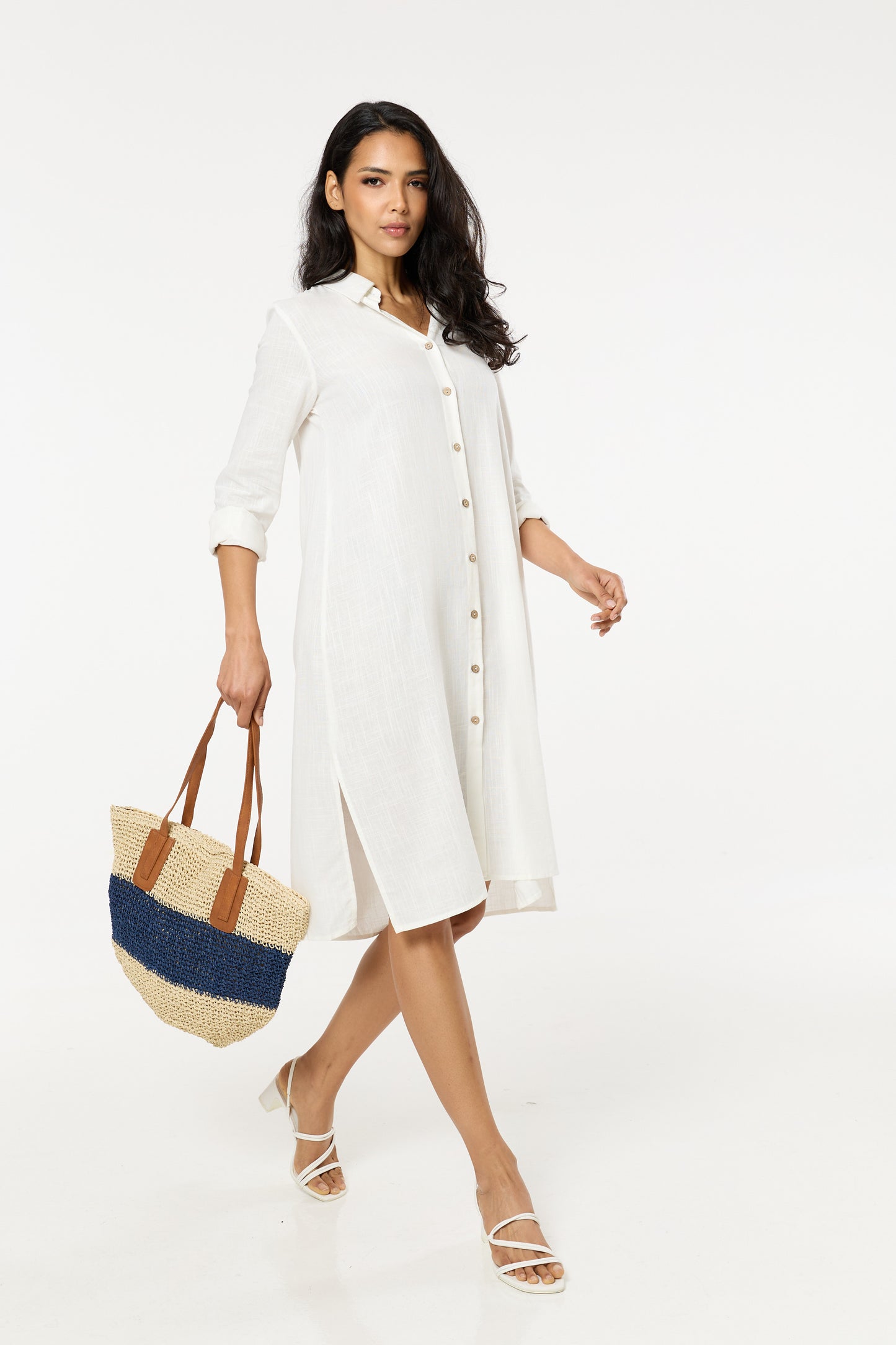 
                  
                    Woven Stripe Beach Tote Bag
                  
                