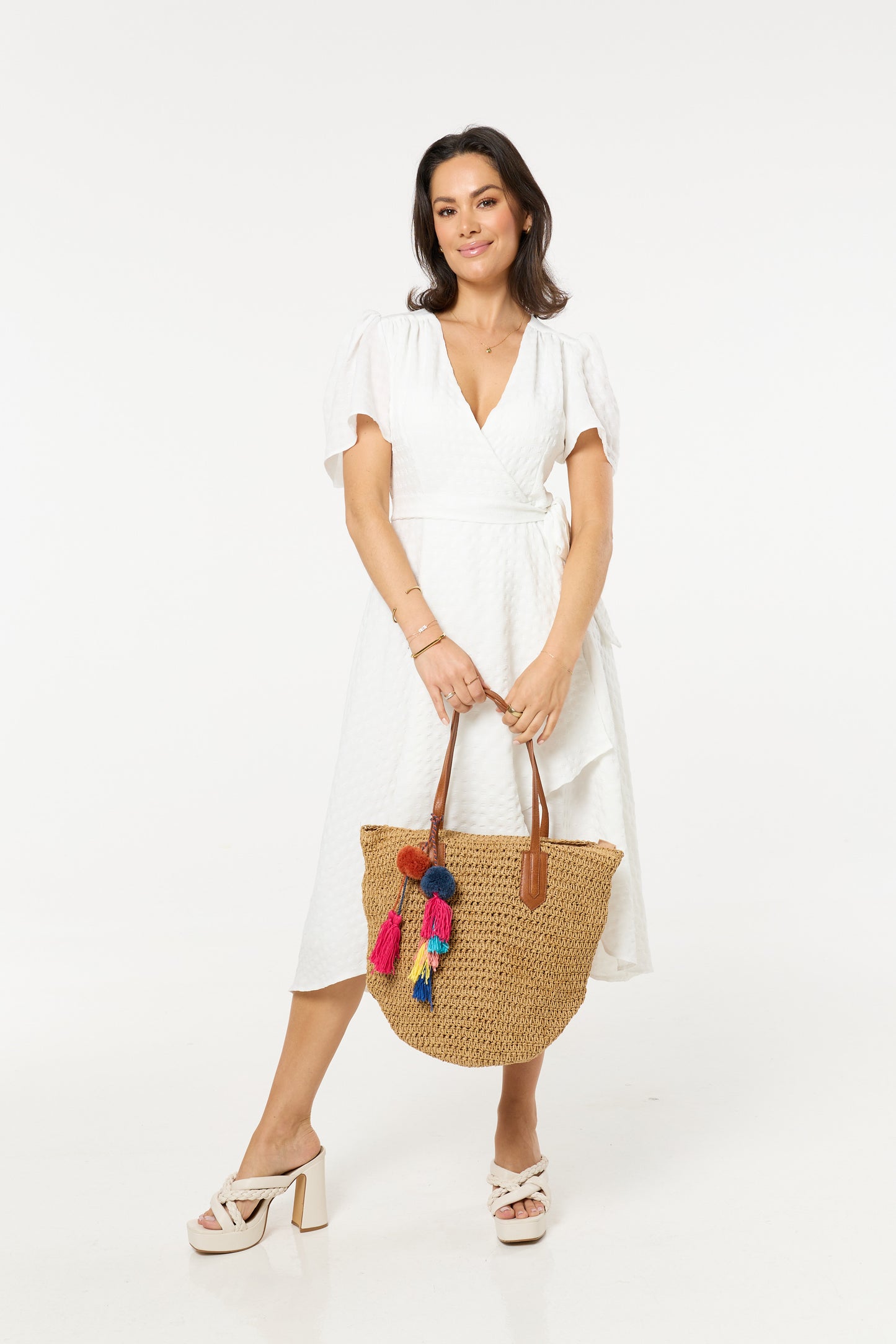 
                  
                    Pom Pom & Tassel Beach Tote Bag
                  
                