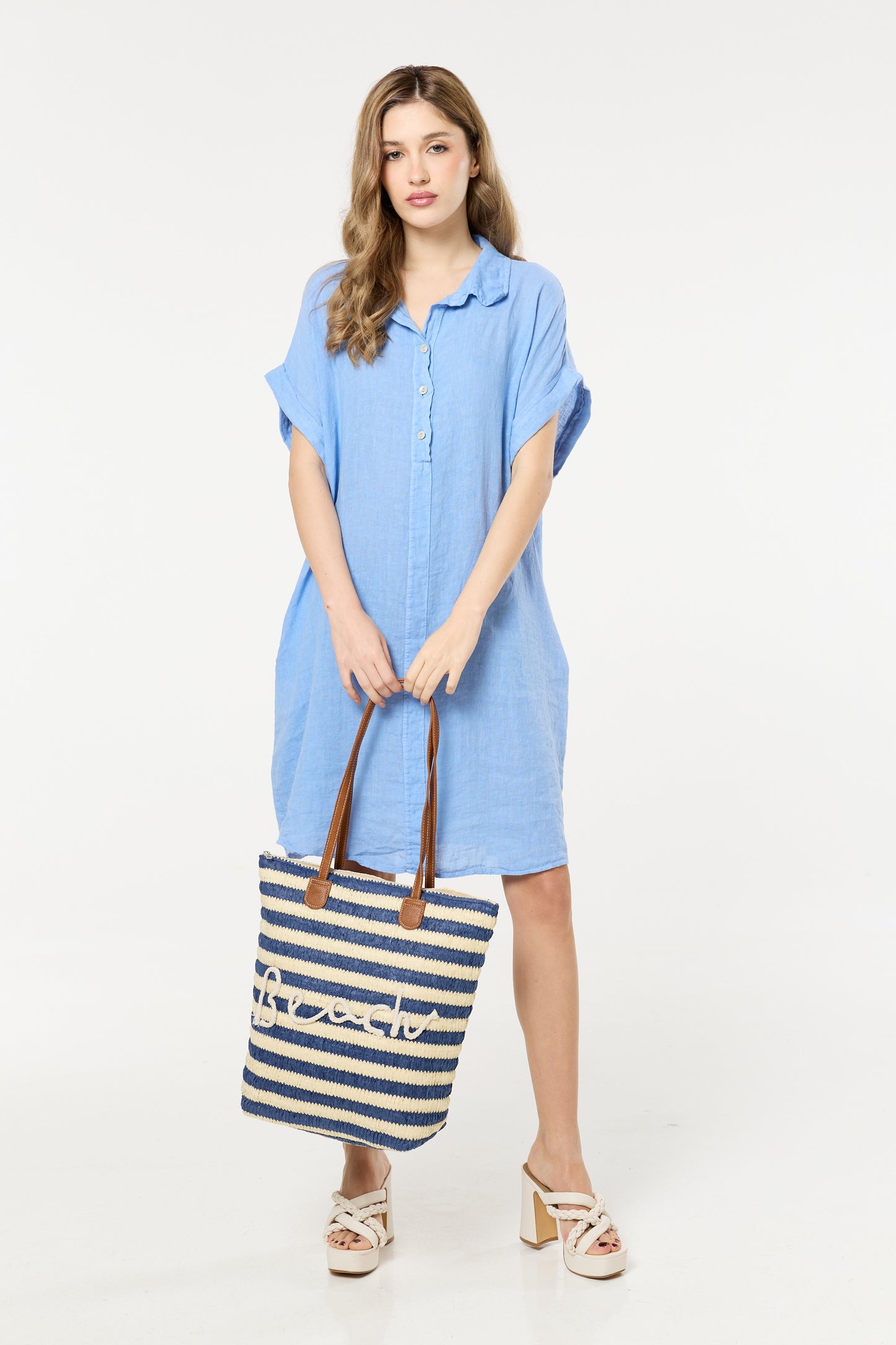 
                  
                    Beach Stripe Tote Bag
                  
                