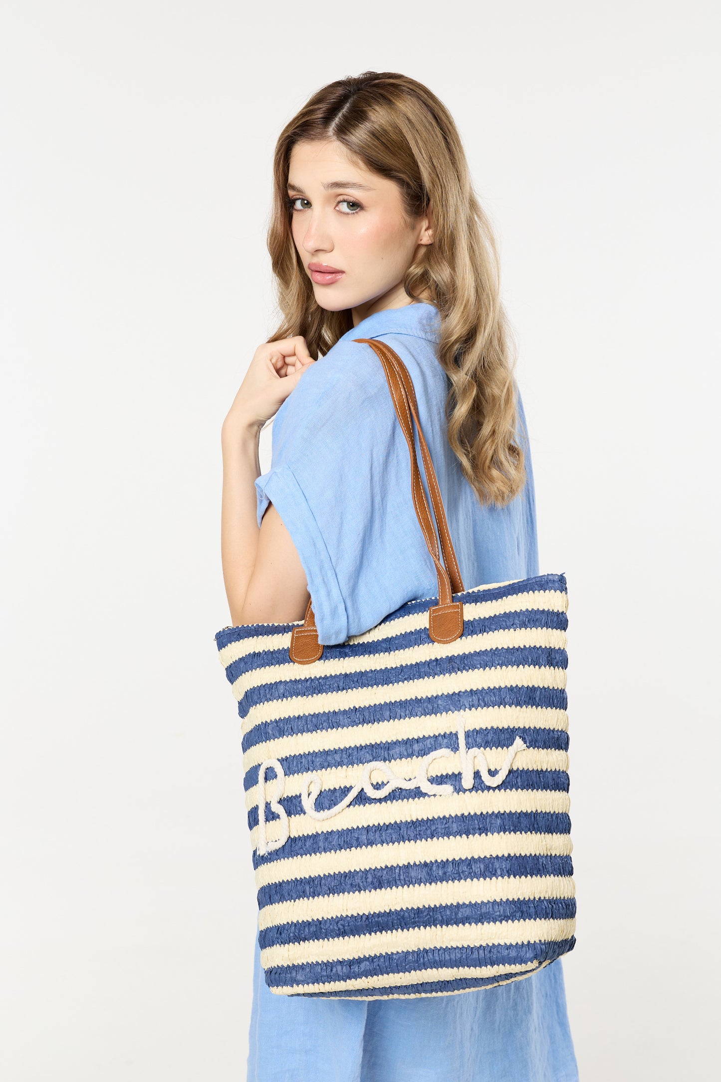 
                  
                    Beach Stripe Tote Bag
                  
                