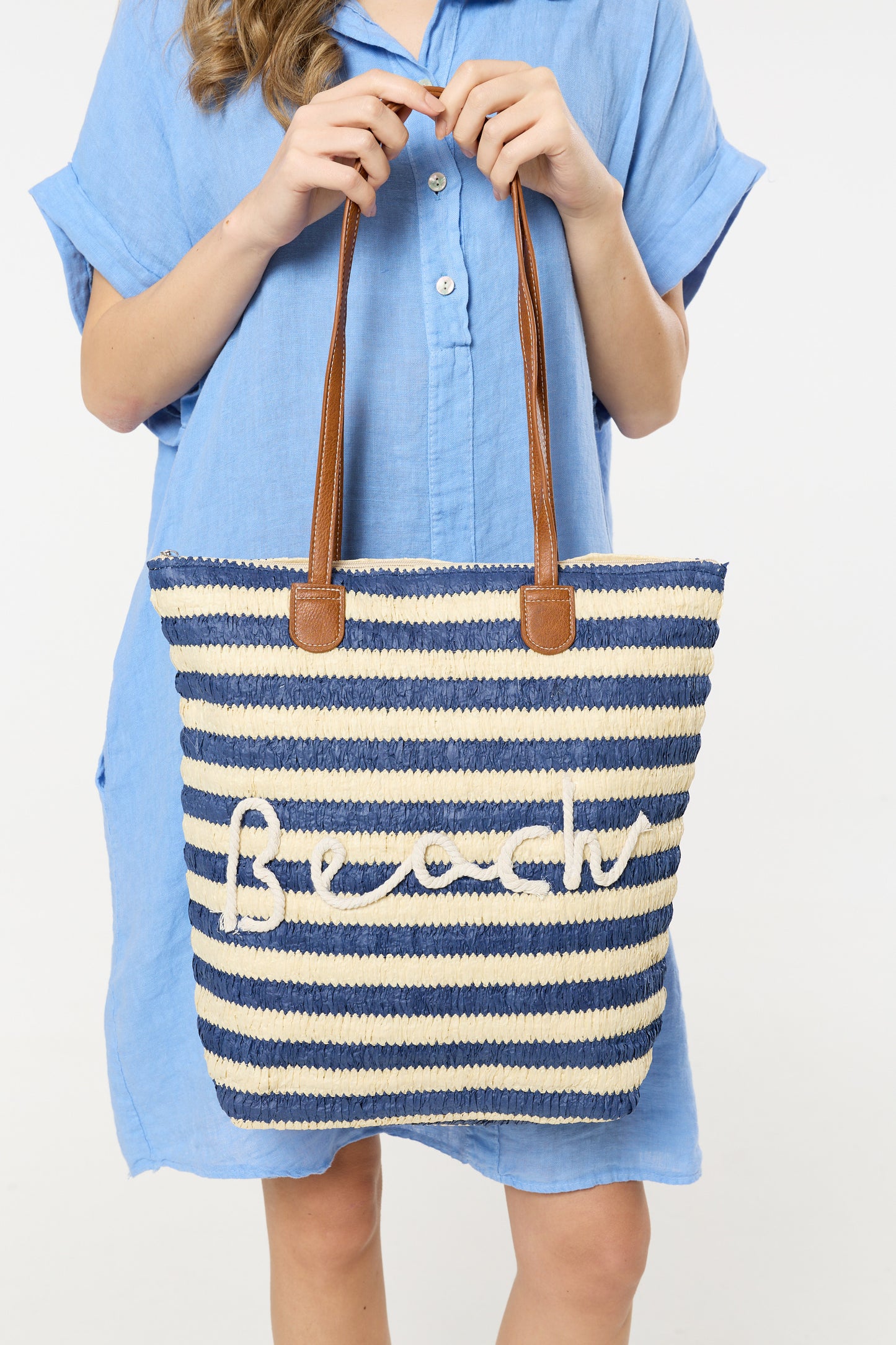 
                  
                    Beach Stripe Tote Bag
                  
                
