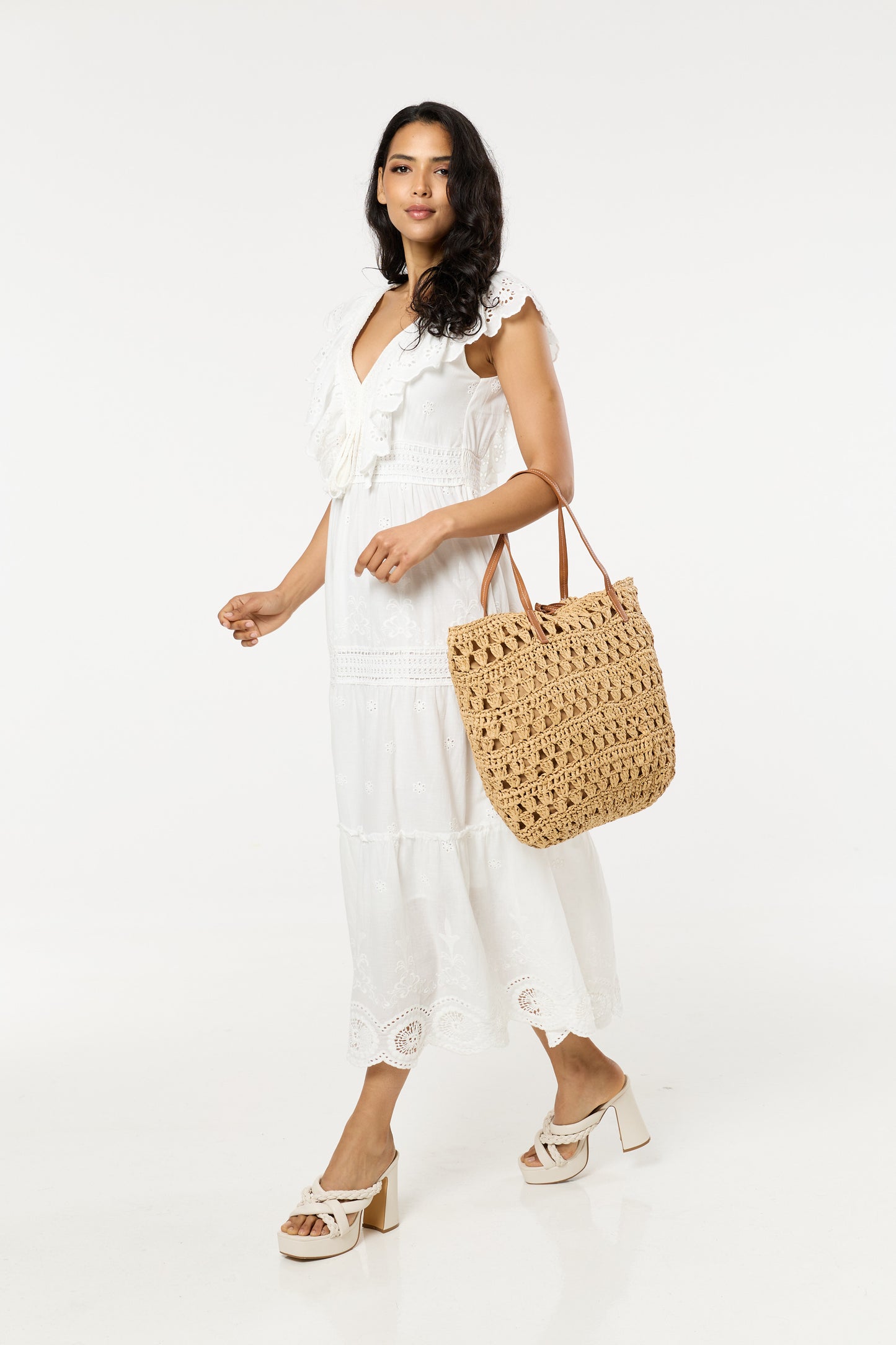 
                  
                    Open Weave Beach Tote Bag
                  
                