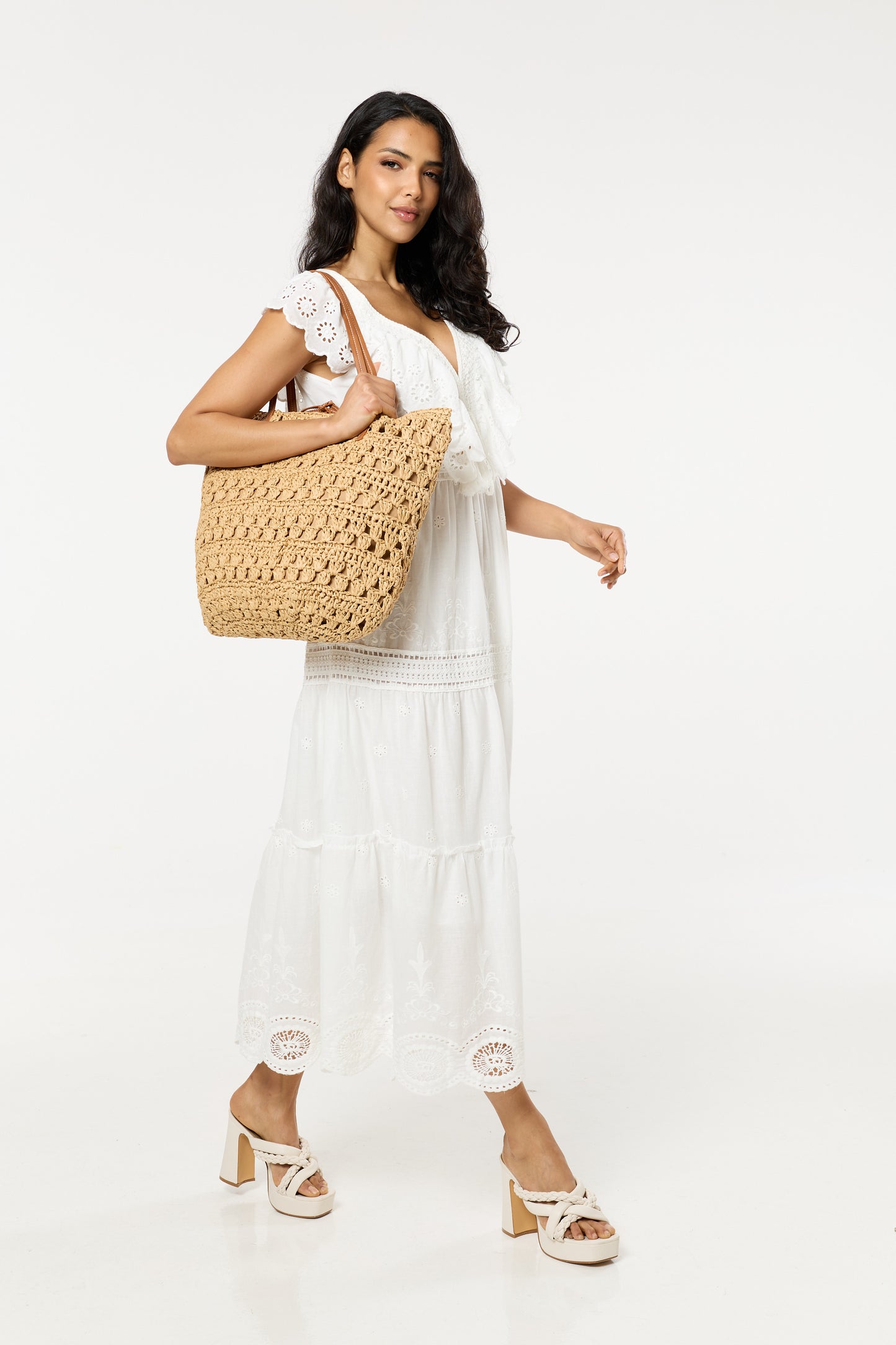 
                  
                    Open Weave Beach Tote Bag
                  
                