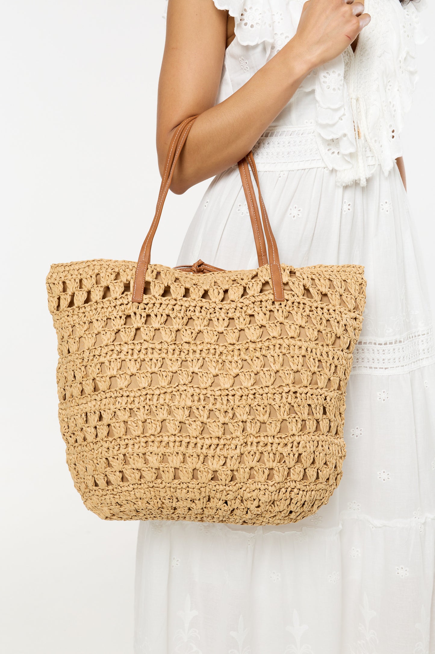 
                  
                    Open Weave Beach Tote Bag
                  
                