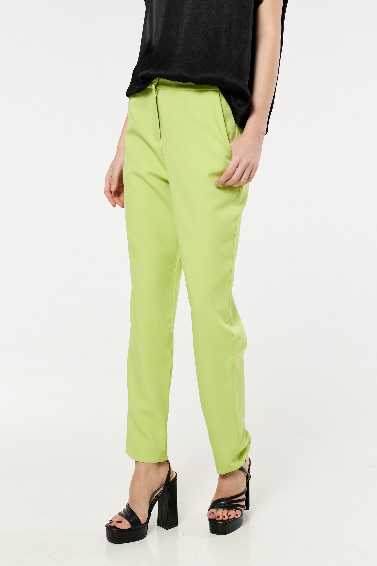 
                  
                    Pistachio Tailored Tapered Trousers
                  
                