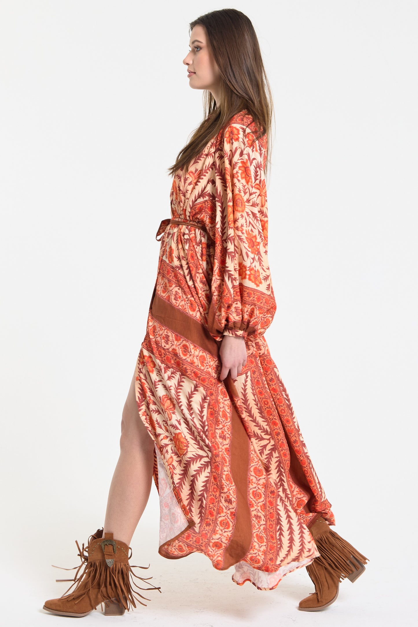 
                  
                    Bohemian Floral Maxi Dress
                  
                