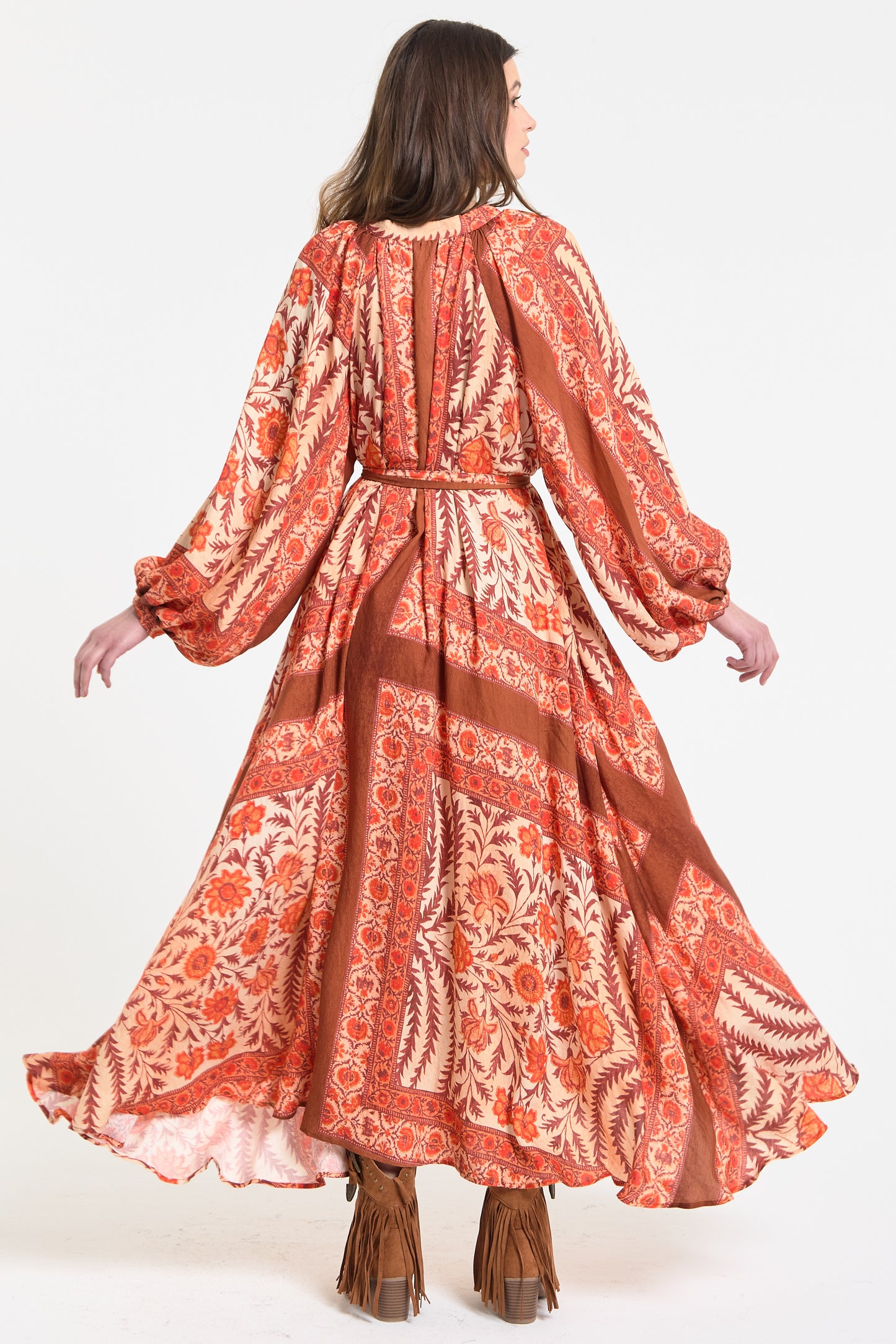 
                  
                    Bohemian Floral Maxi Dress
                  
                