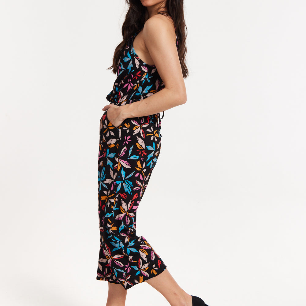 
                  
                    Floral Print Sleeveless Jumpsuit
                  
                