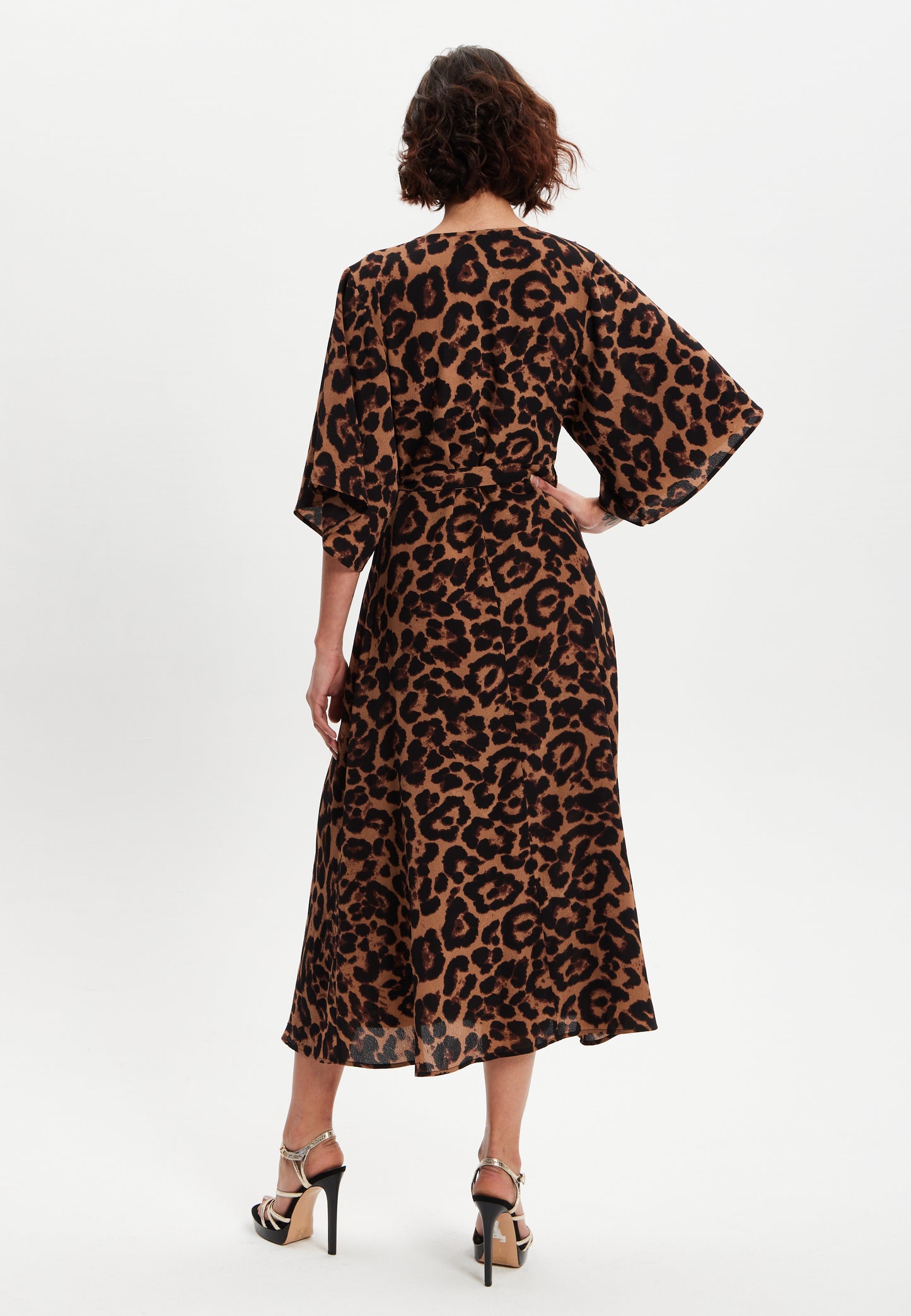 
                  
                    Liquorish Leopard Midi Dress With Short Sleeves
                  
                