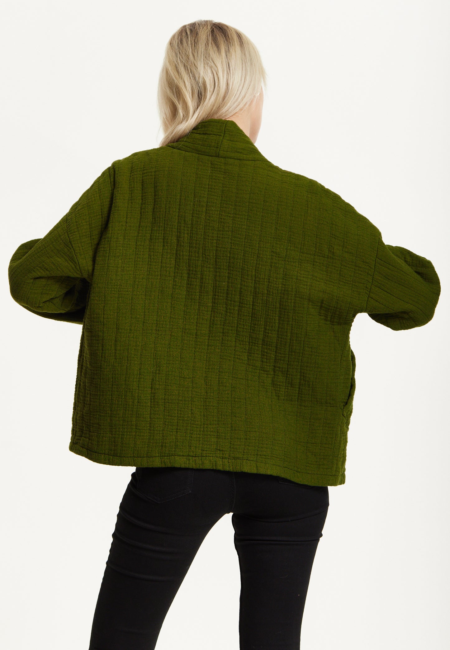 
                  
                    Khaki Quilted Cotton Jacket
                  
                