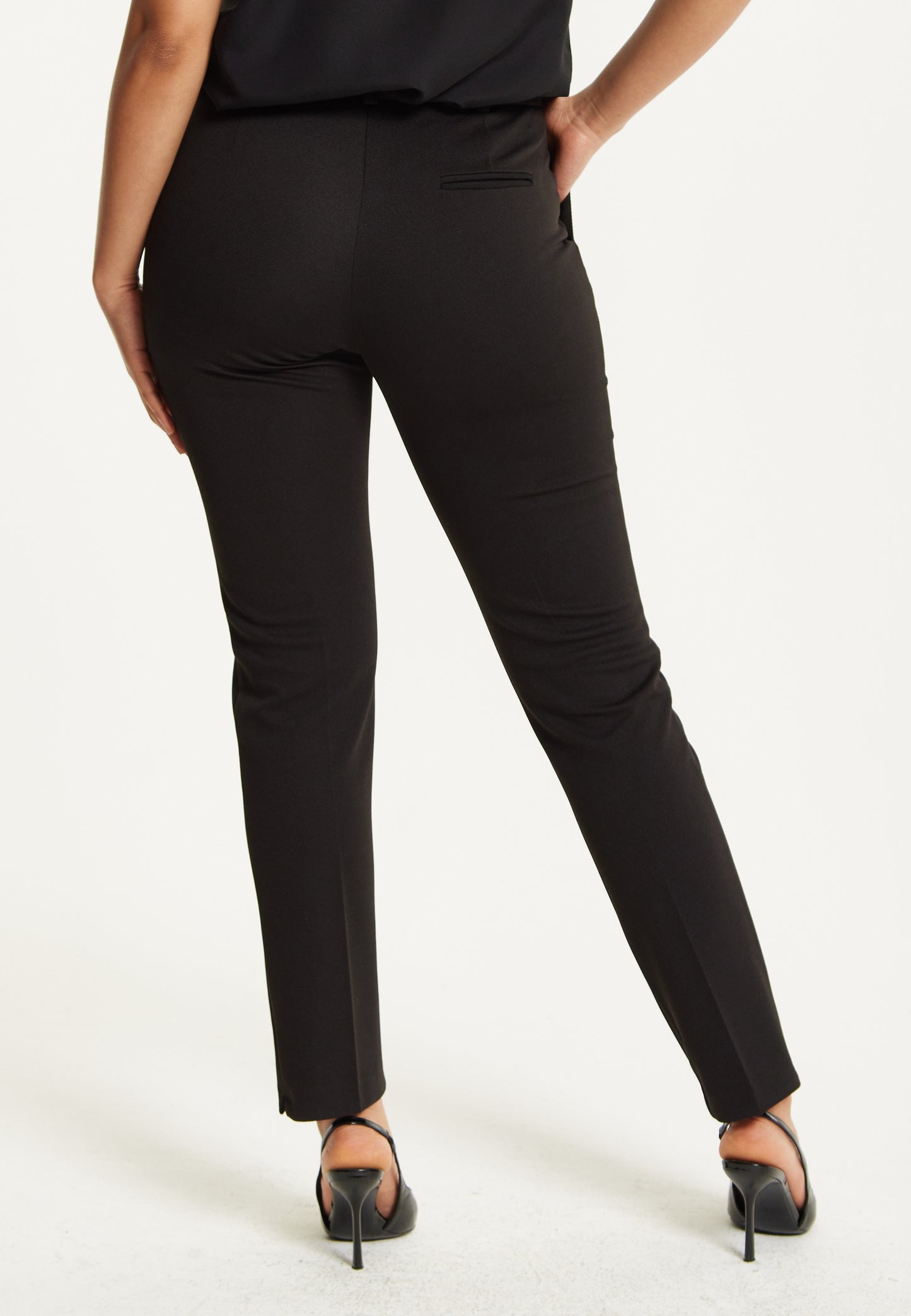
                  
                    Black Slim Fit Tailored Trousers
                  
                