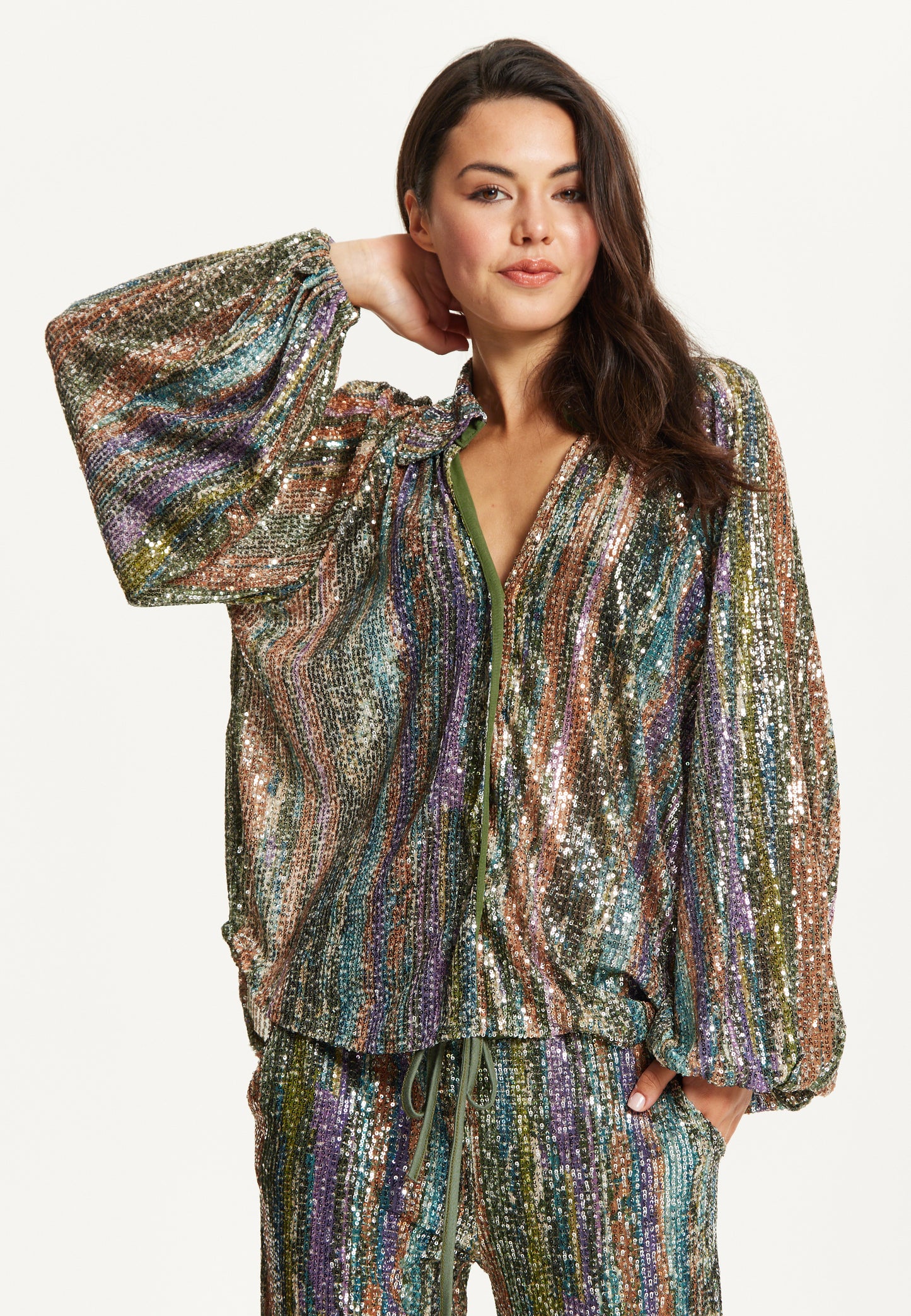 
                  
                    Rainbow Sequin Co-ord Set
                  
                