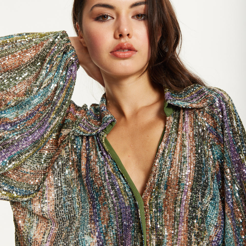 
                  
                    Rainbow Sequin Co-ord Set
                  
                