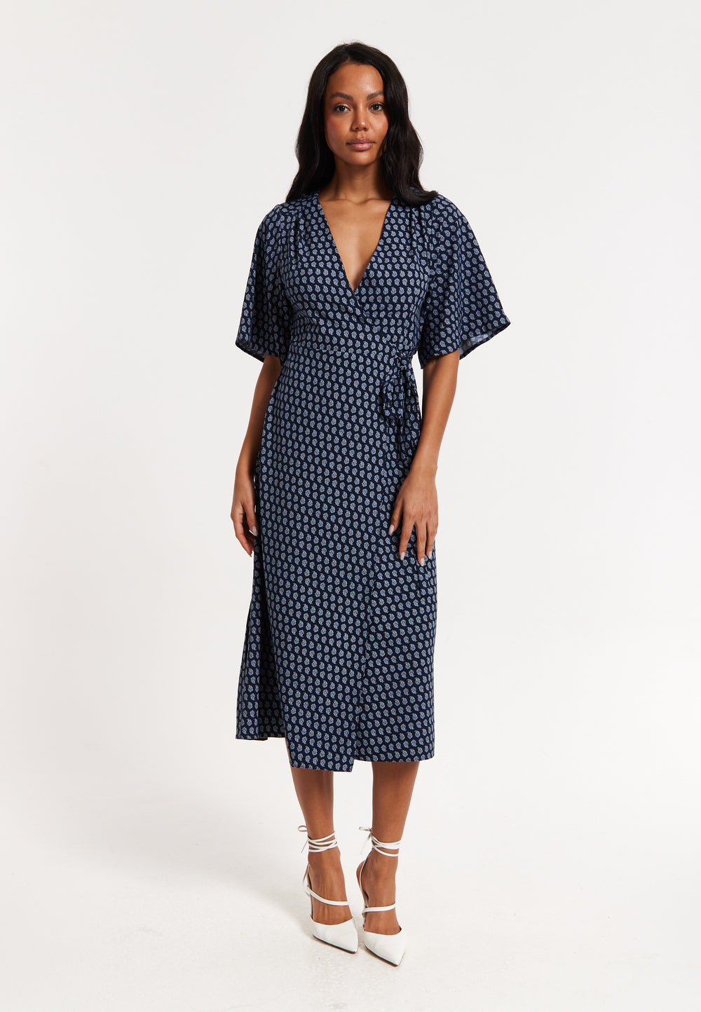 kimono wrap maxi dress Dreamscape Kimono Sleeve Maxi Dress Natural/Clay / S/M