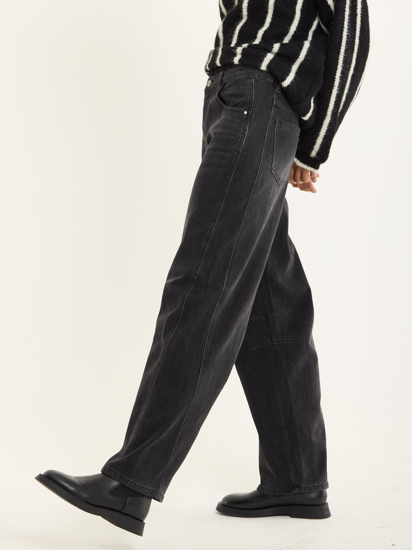 
                  
                    Black Relaxed Fit Jeans
                  
                