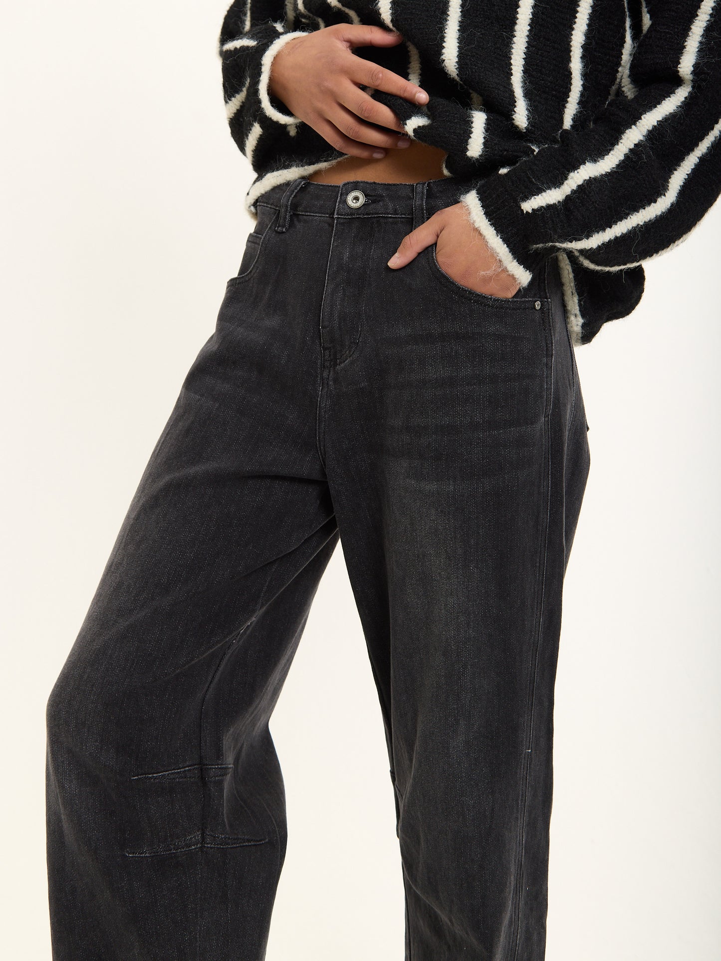 
                  
                    Black Relaxed Fit Jeans
                  
                