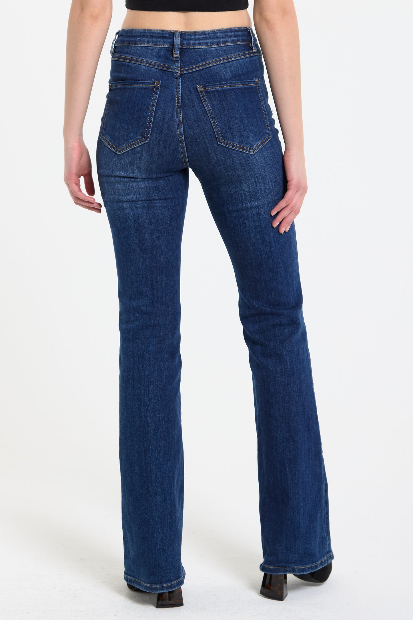 
                  
                    Classic Bootcut Stretch Denim Jeans
                  
                