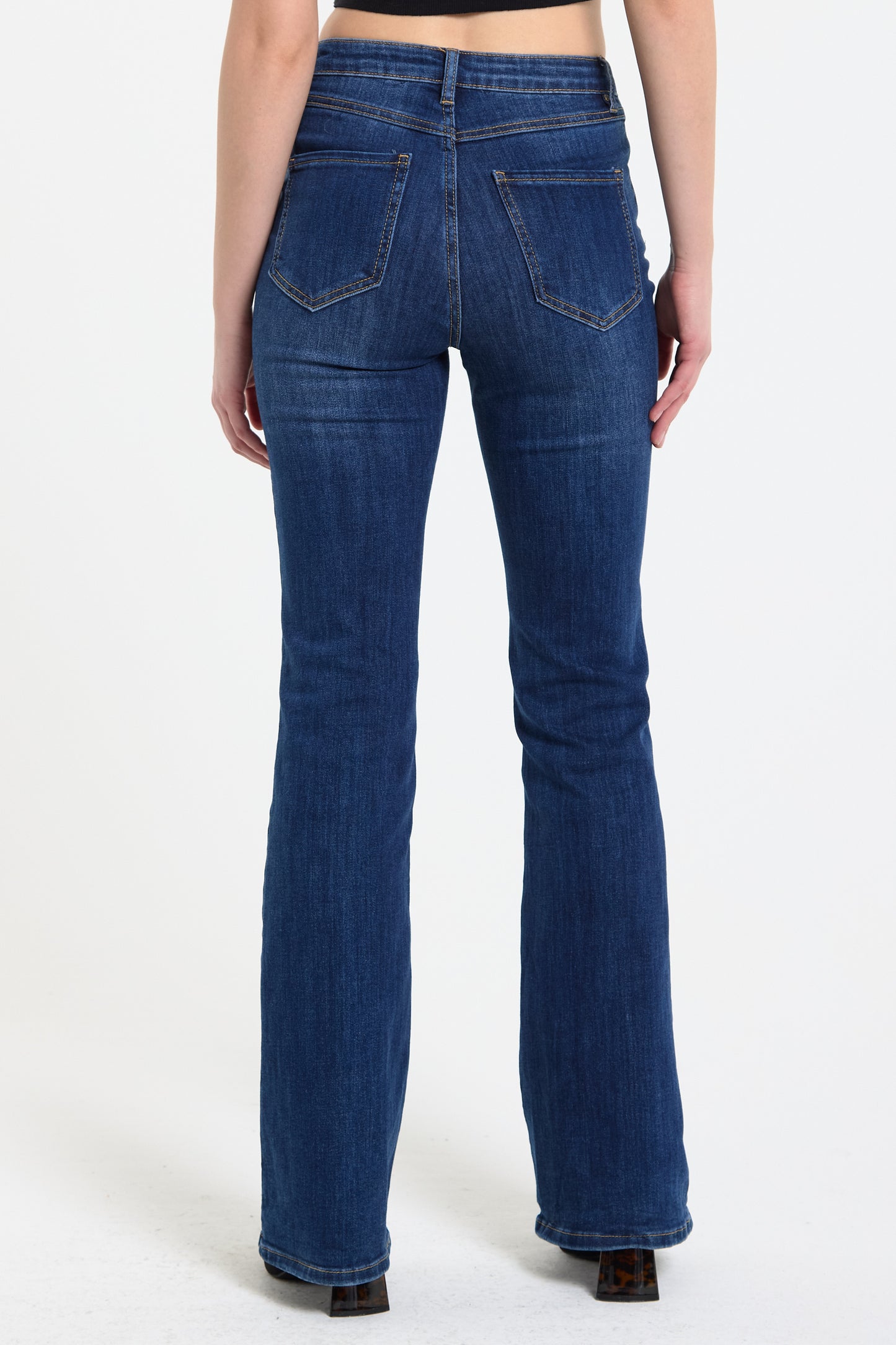 
                  
                    Classic Bootcut Stretch Denim Jeans
                  
                