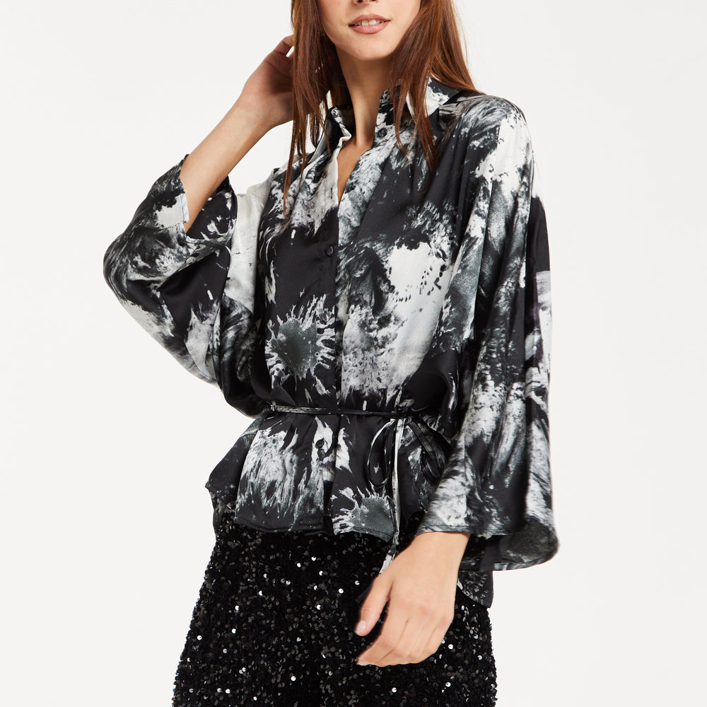 
                  
                    Liquorish Abstract Print Shirt
                  
                