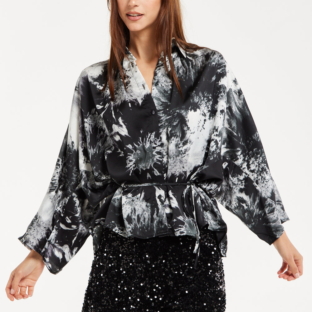 
                  
                    Liquorish Abstract Print Shirt
                  
                