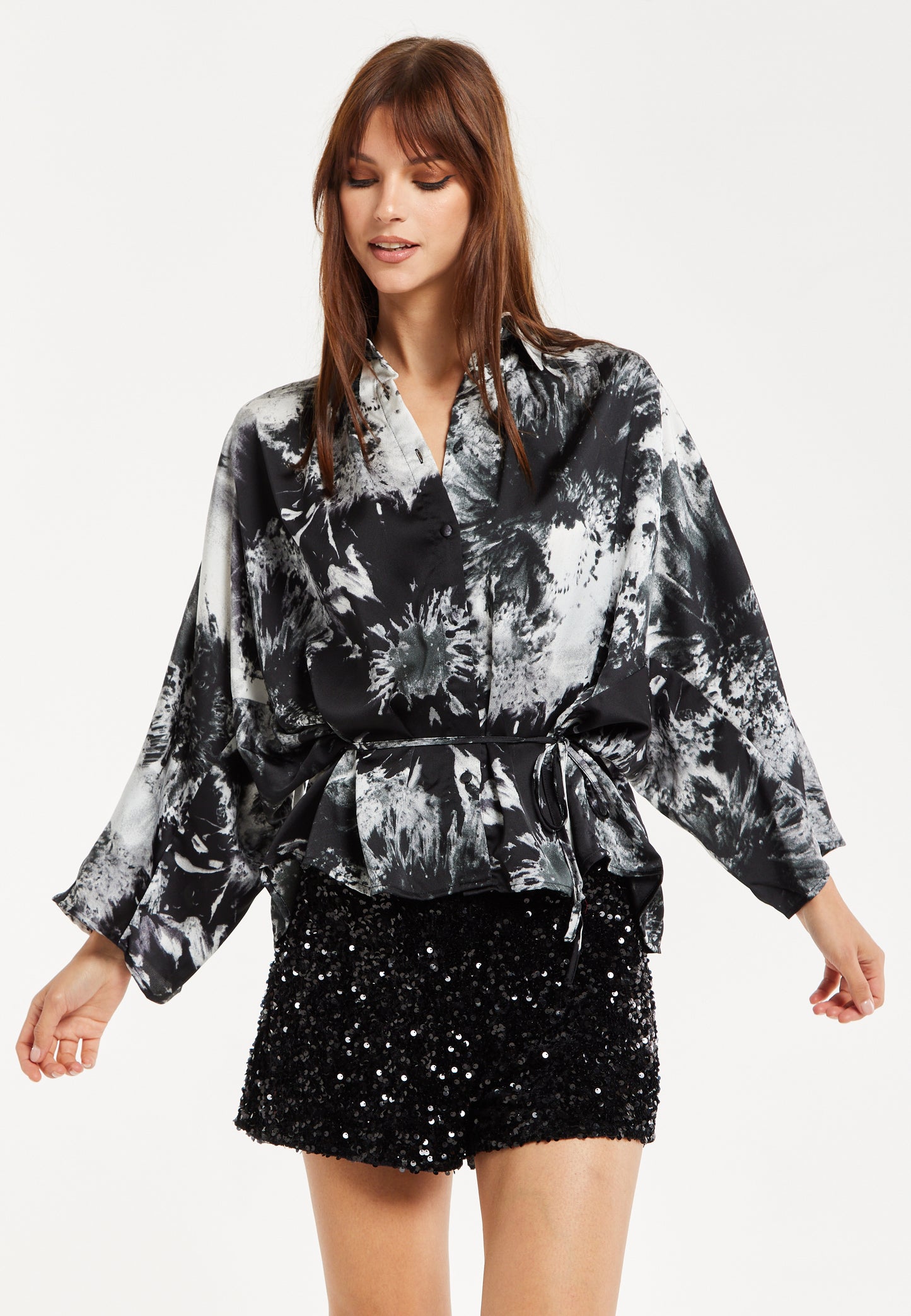 
                  
                    Liquorish Abstract Print Shirt
                  
                