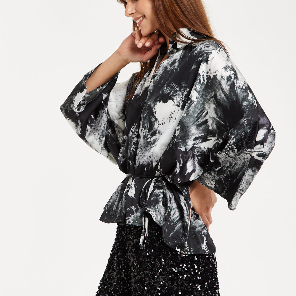 
                  
                    Liquorish Abstract Print Shirt
                  
                