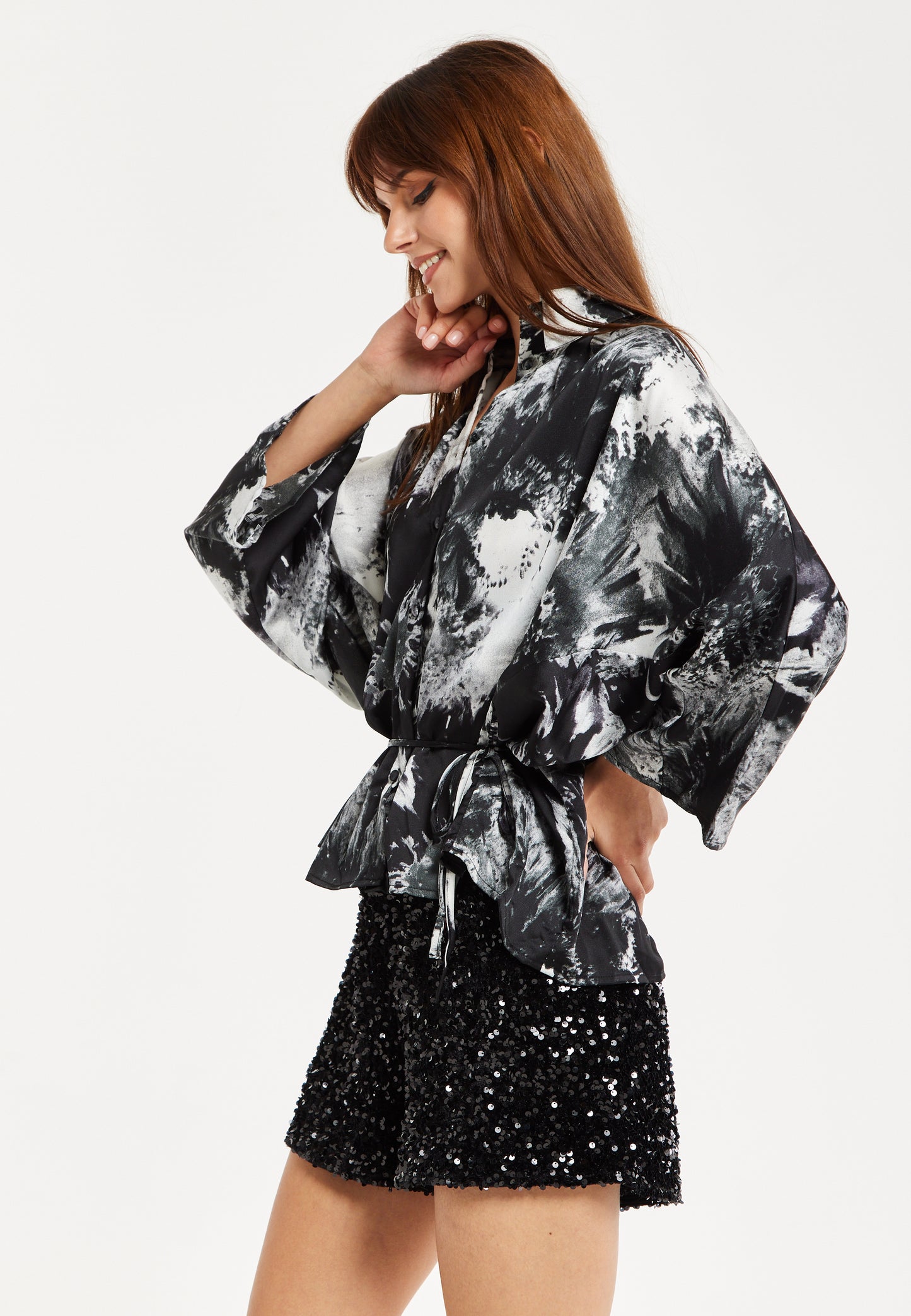 
                  
                    Liquorish Abstract Print Shirt
                  
                