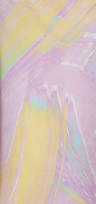 Liquorish Mini Abstract Brush Stroke Print Dress With V Neck, Tie Back And Tie Sleeves In Lilac