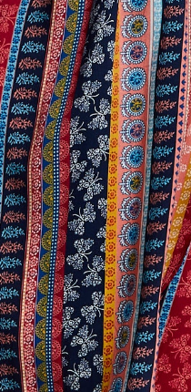 Liquorish Multicolour Paisley Print Midi Wrap Dress