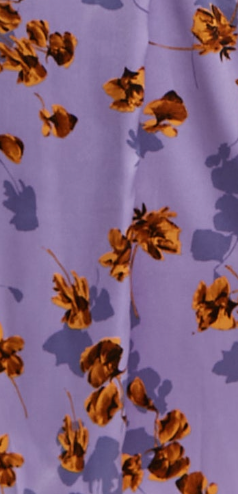 Liquorish Purple Floral Wrap Maxi Dress
