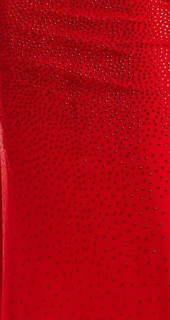 Liquorish Red Sequin Maxi Dress With Open Back Detail