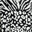 Liquorish Mono Zebra And Animal Pattern Longline Cardigan