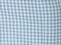 Liquorish Gingham Cut out front Midi Dress in Blue and White