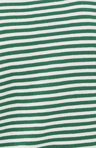 
                  
                    Liquorish Top in Green and White Stripes with Long Sleeves
                  
                