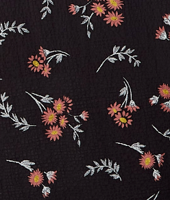 
                  
                    Liquorish Floral Print Cut Out Back Midi Dress in Black
                  
                