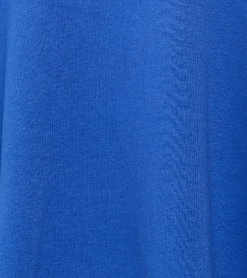 
                  
                    Liquorish Hooded Sweatshirt with Front Pocket in Blue
                  
                